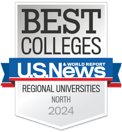 US 新闻 and World Report 2022 Best Colleges Regional Universities North Badge
