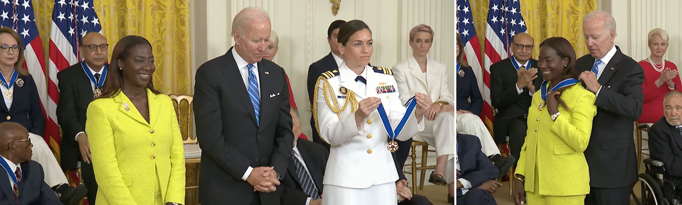 St. Joseph’s Alumna Earns Presidential Medal of Freedom