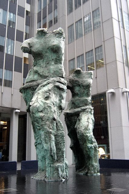 Looking Toward the Avenue