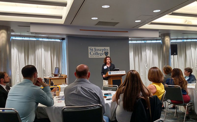 Susan Somerville at the Alumni Awards ceremony