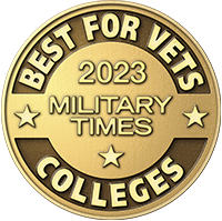 Best for Vets Colleges 2020 Military Times Badge