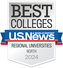 US News and World Report 2022 Best Colleges Regional Universities North Badge