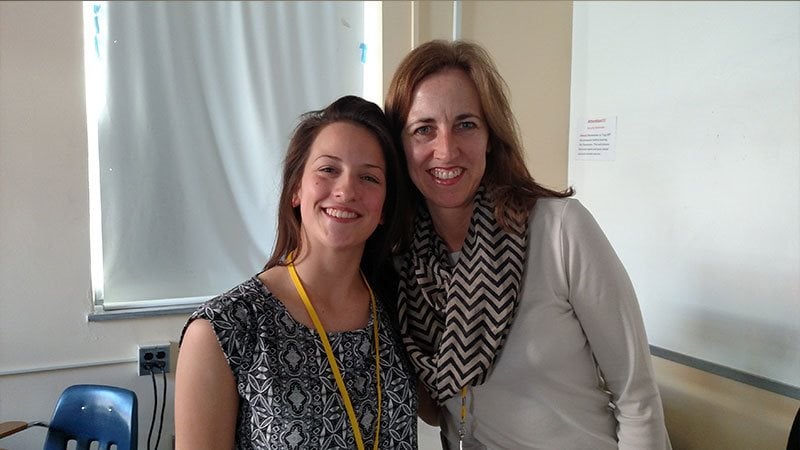 Kathyrn Frost and Kristina Schrepf