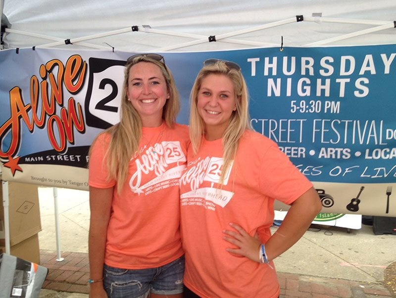 Morgan Doxey (right)