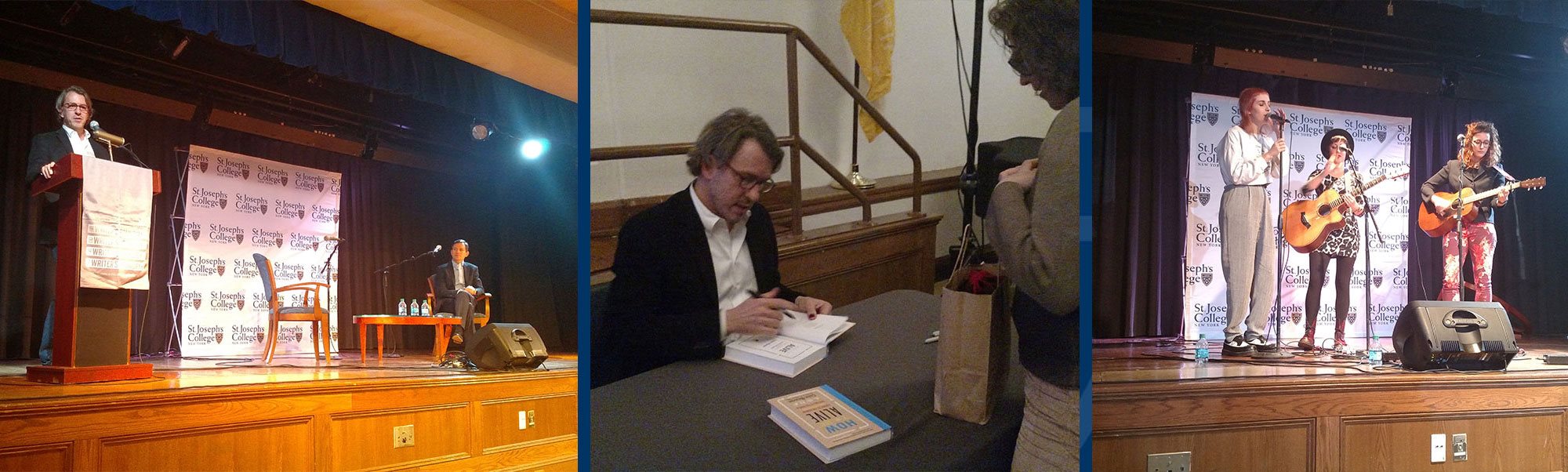 Colin Beavan and Dan Harris; Colin Beavan book signing; The Special Someones