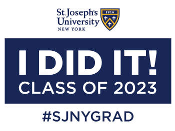 SJNY I Did It #1 Lawn Sign