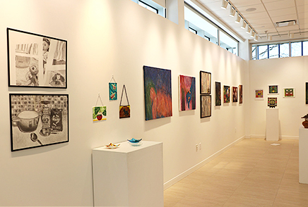 Student Center Art Gallery Exhibit